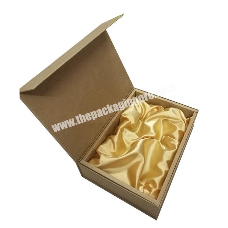 High quality and hot sale of paper gift box packaging kraft wholesale supplies