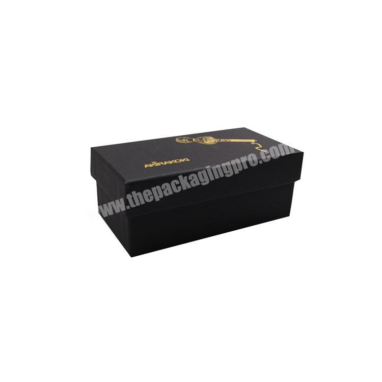 High quality black creative souvenir gift box prize packaging box