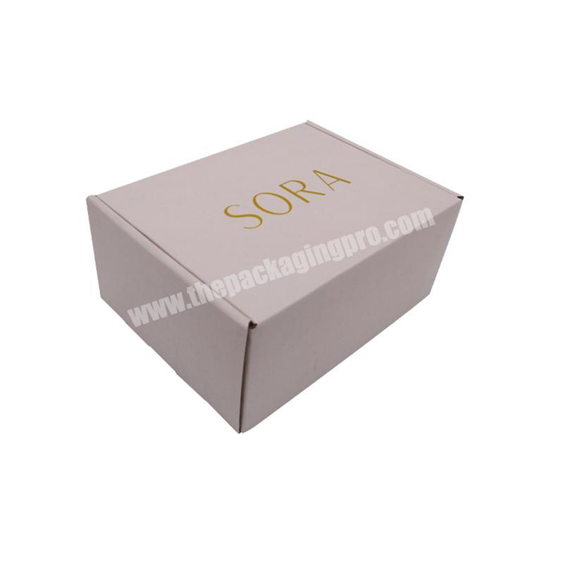 High quality black custom mailer box packaging
