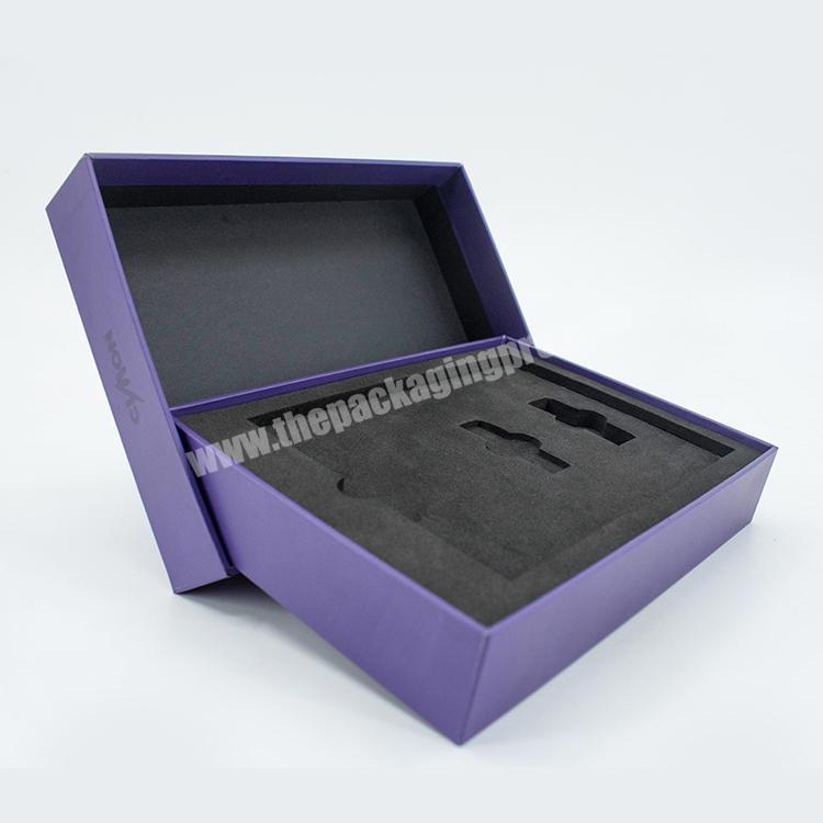 High quality black EVA insert foam electronic box packaging custom