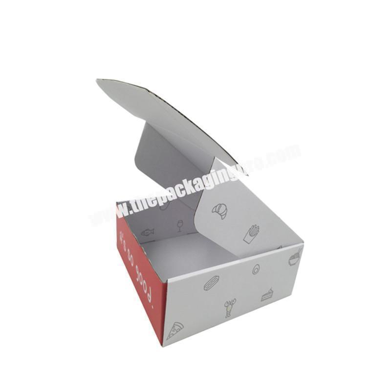 High quality black recycled mailing box