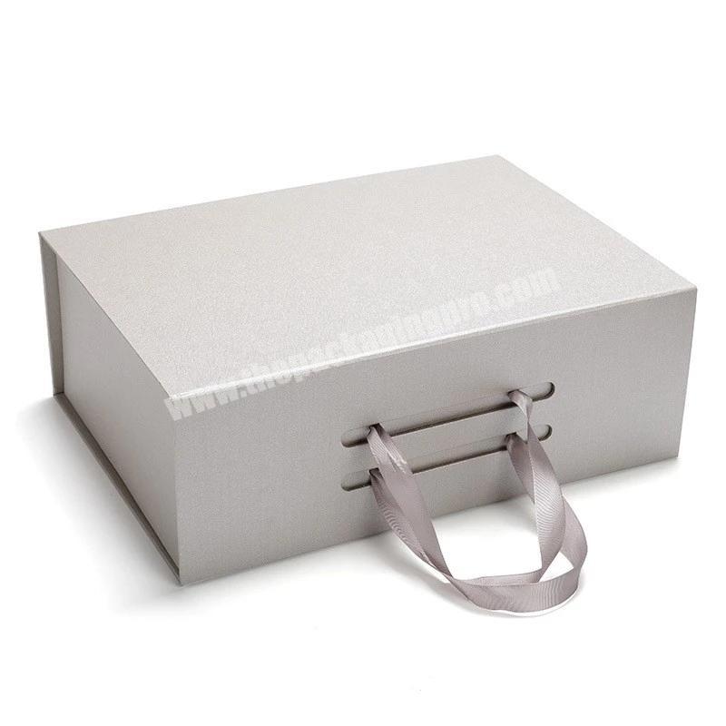 High quality bridesmaid gift box wedding packaging evening dress ribbon packaging gifts boxes