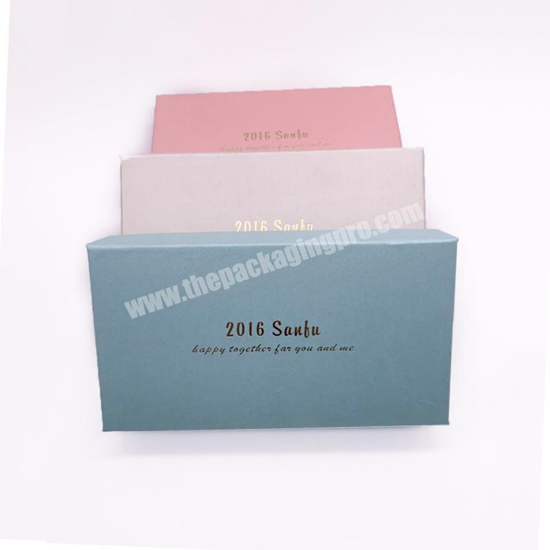 High quality cardboard gift card box belt paper packaging boxes with custom logo