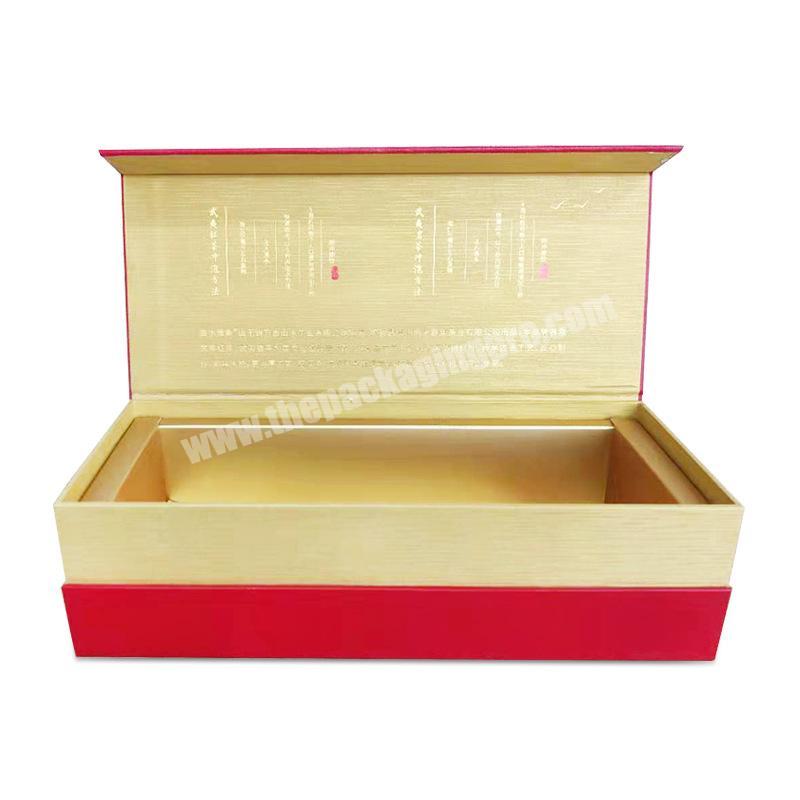 High Quality Cardboard Paper Hot Sale Custom Size Bags Green Tea Box For Gift