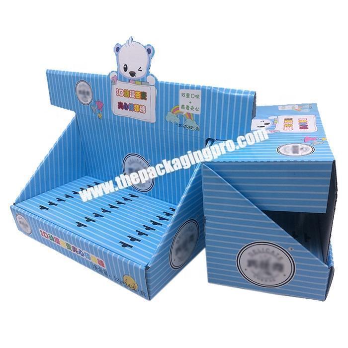 High quality cardboard paper packaging display box for pen