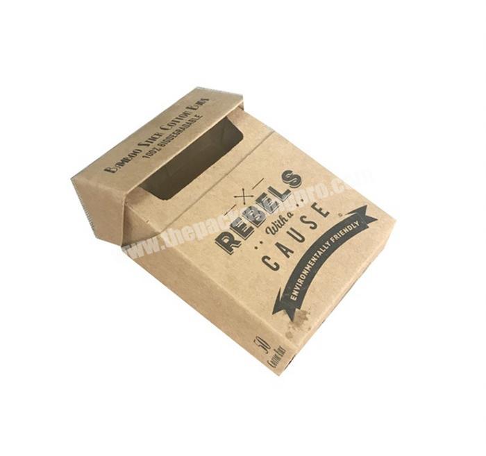 High Quality Cheap Custom Paper Cigarette Box Packaging With Lid