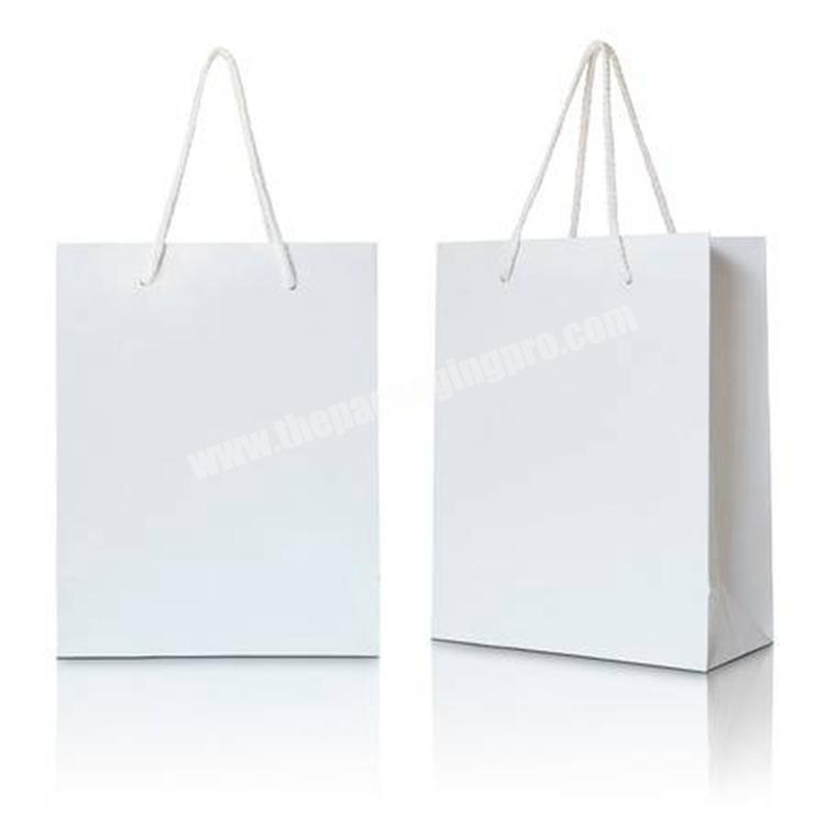 High Quality Cheap Printed Paper Bag With Logo Print Handle Packaging