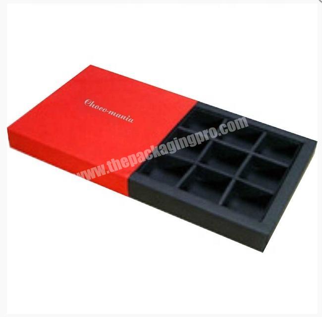High Quality Chocolate Truffle Paper Packaging Box With Drawers
