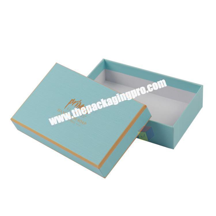 high quality cmyk printing paper soap box packaging gift