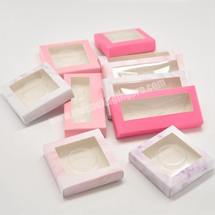 High Quality Color Folding Custom Eyelash Paper Box