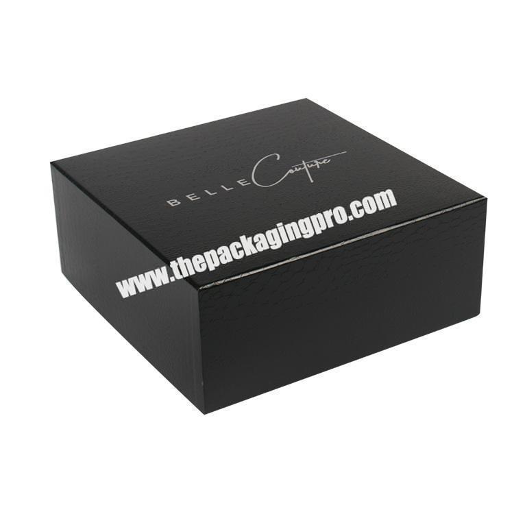 high quality crocodile texture cardboard packaging dress boxes