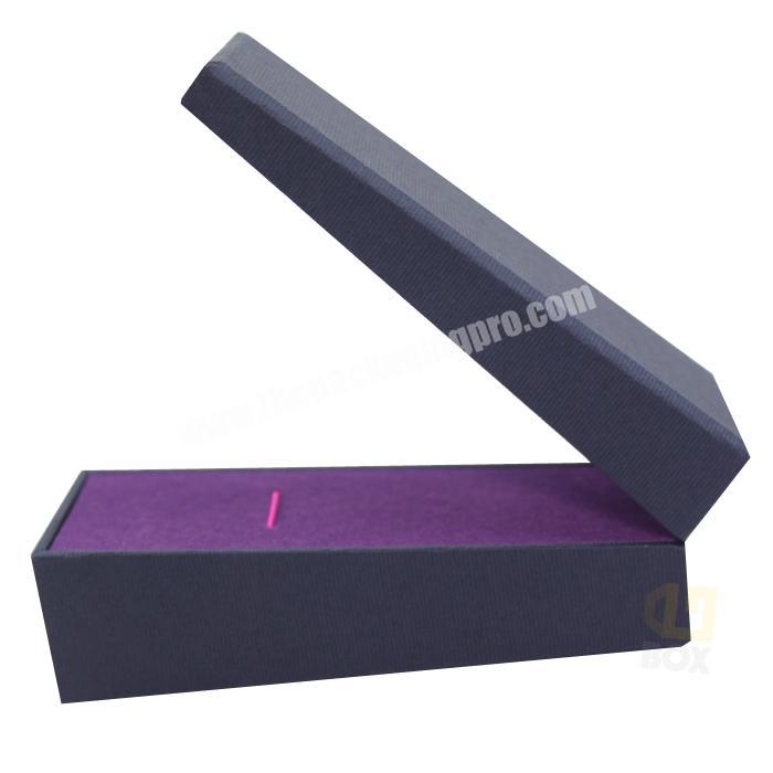 High Quality Cusrom Plain Cardboard Jewelry Necklace Set Packaging Box Logo