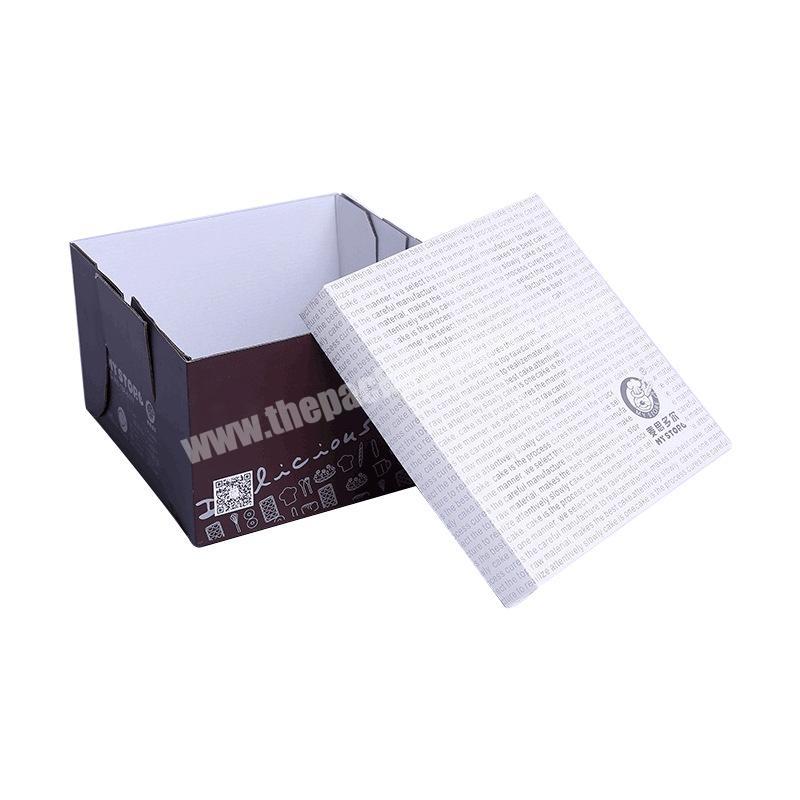 High Quality Custom Apparel Gift Packaging Lid And Base Box