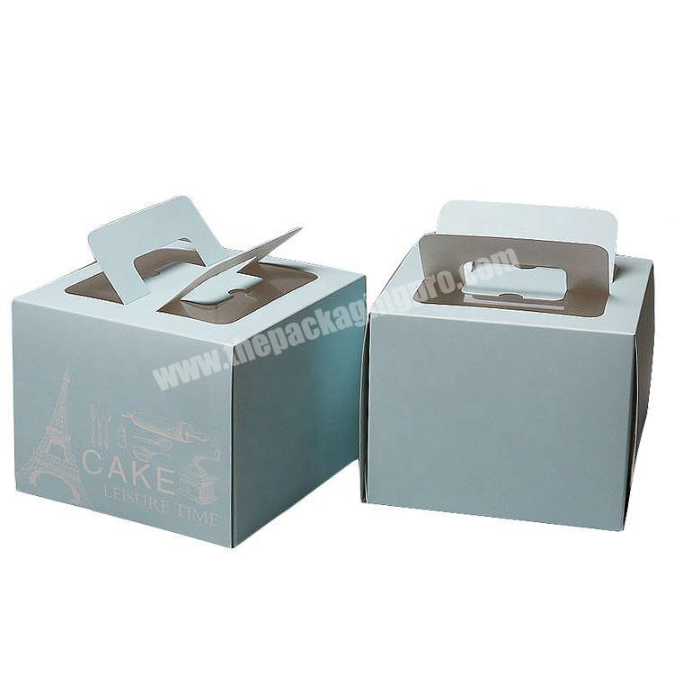 High Quality Custom Cardboard Cup Cake Box Packaging Manufacture