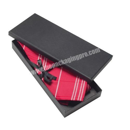 High quality custom cardboard gift bow tie packaging box