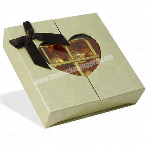 High Quality Custom Chocolate Packaging Box Sweet Gift Box For Wedding