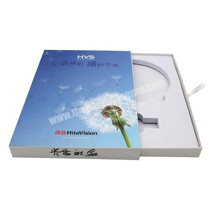 High Quality Custom Colored Gift Box Electronic Products Drawer Box Packaging Gift Box