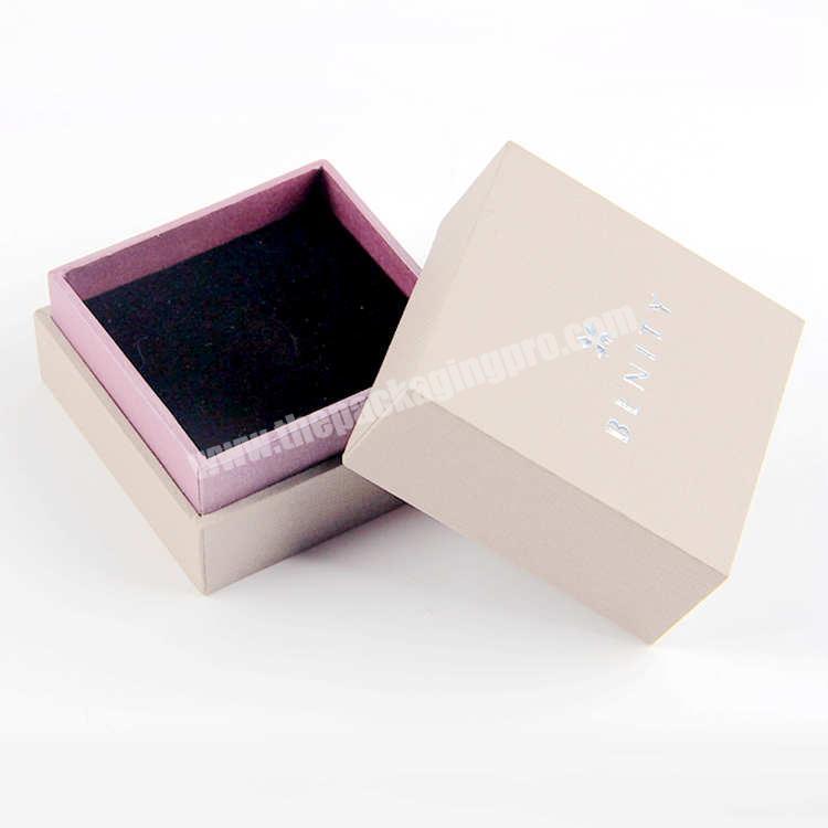 High Quality Custom Craft Paper Jewelry Shipping Box With Foam