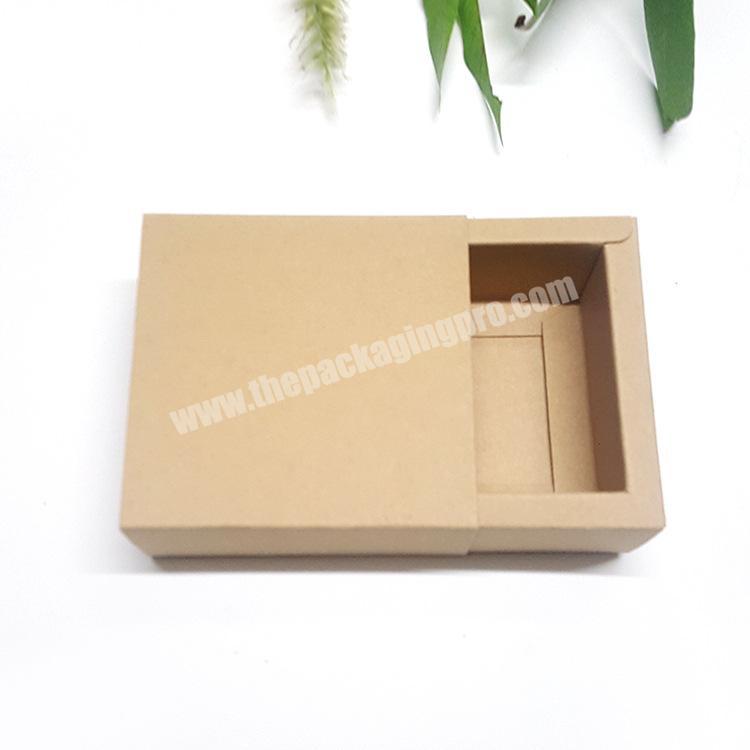 High Quality Custom Drawer Type Gift Box Custom Printed Small MOQ Packaging Sliding drawer box cardboard