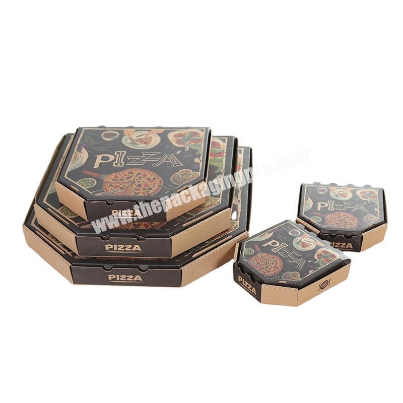 High quality custom logo boxed pizza supplier for pizza packaging