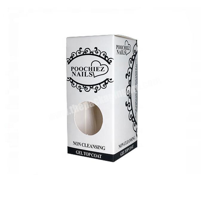 High quality custom nail polish paper packaging product box
