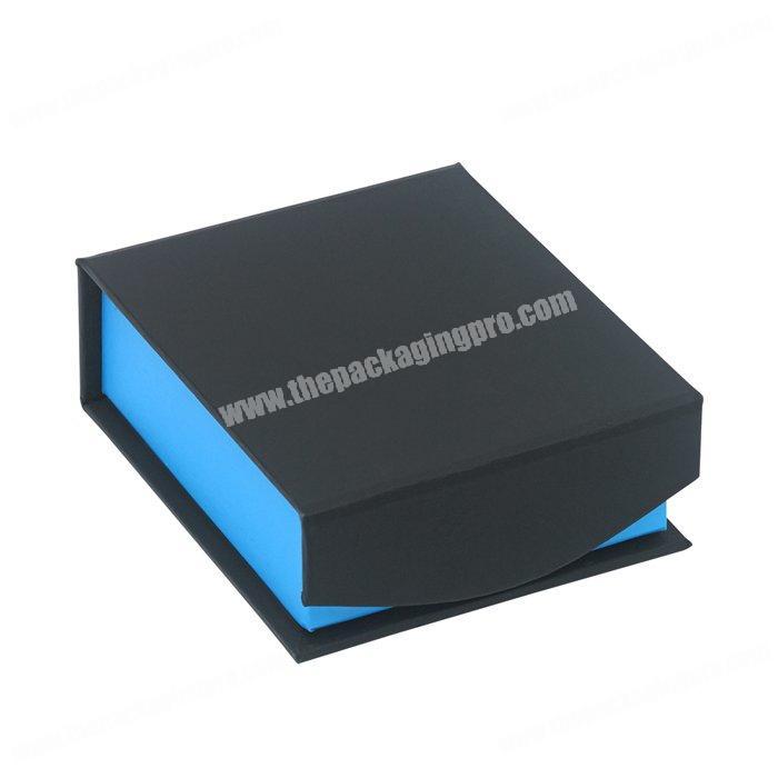 High Quality Custom Paper Material Cardboard Paper Flip Top Magnetic Closing Gift Box Packaging for Jar