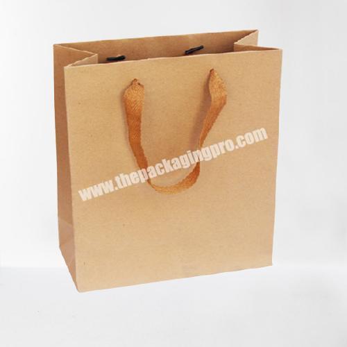 High quality custom print paper bag, china  kraft paper bag with handle
