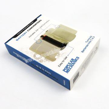 High Quality Custom Printed Cardboard Battery Packaging Paper Box