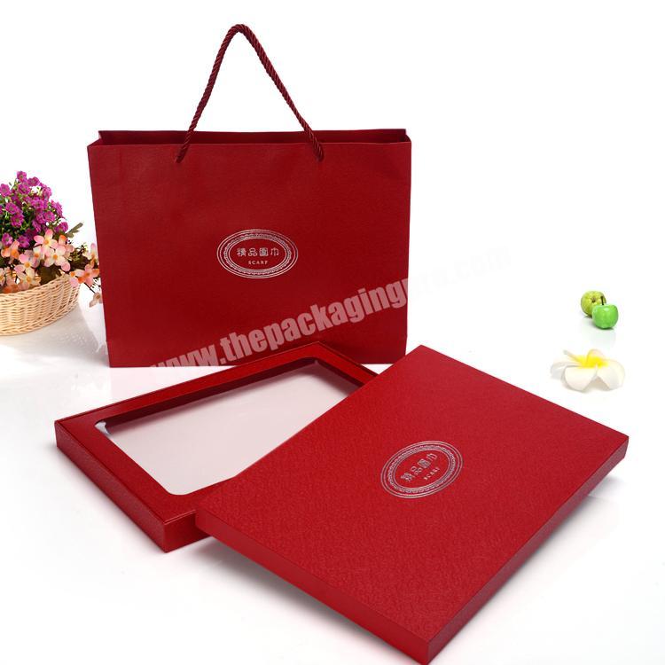High Quality Custom Printed Corrugated Cardboard Box For Clothes Scarf Packing with Logo
