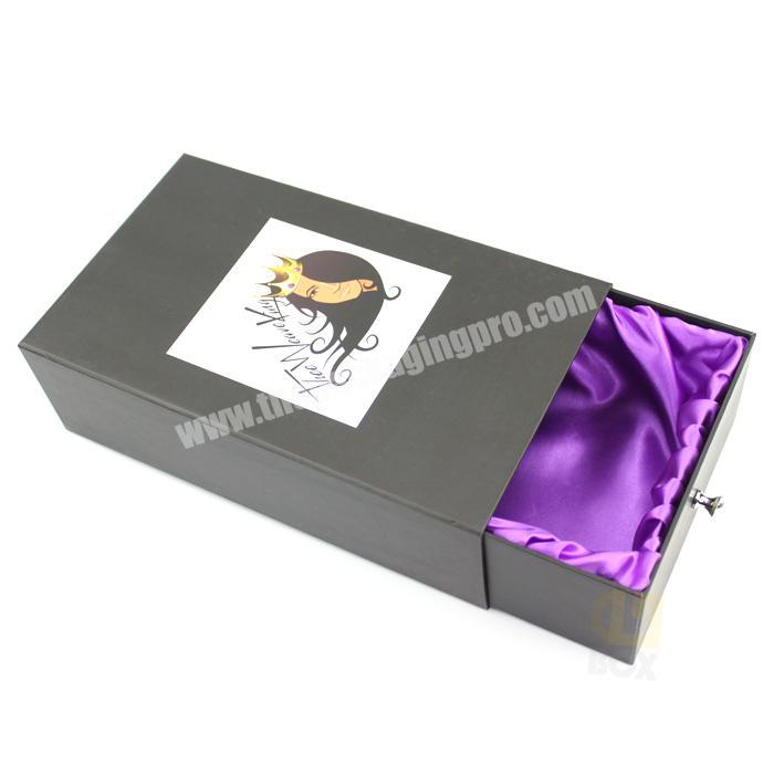 High Quality Custom Satin Drawer Gift Package Box Manufactory
