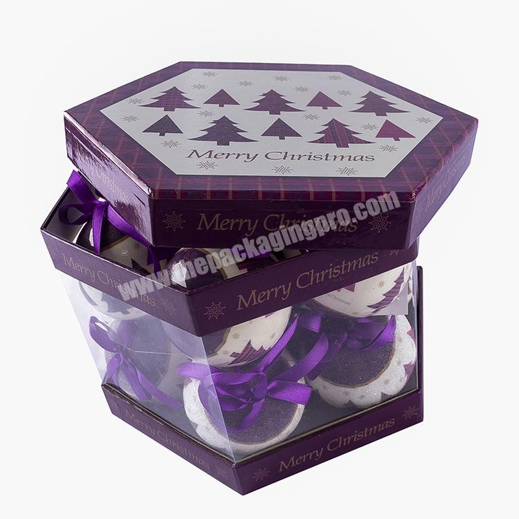High Quality Custom Wholesale Christmas Gift Boxes Craft Paper Candy Boxes Christmas Decorative Christmas Gift Boxes With Lids