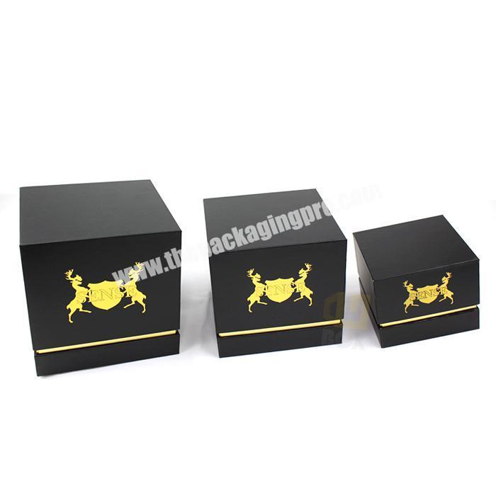 High Quality Customized For Customers Infinity Mirror  Box Packaging Box Candle Storage Box With Gold Hotstamping