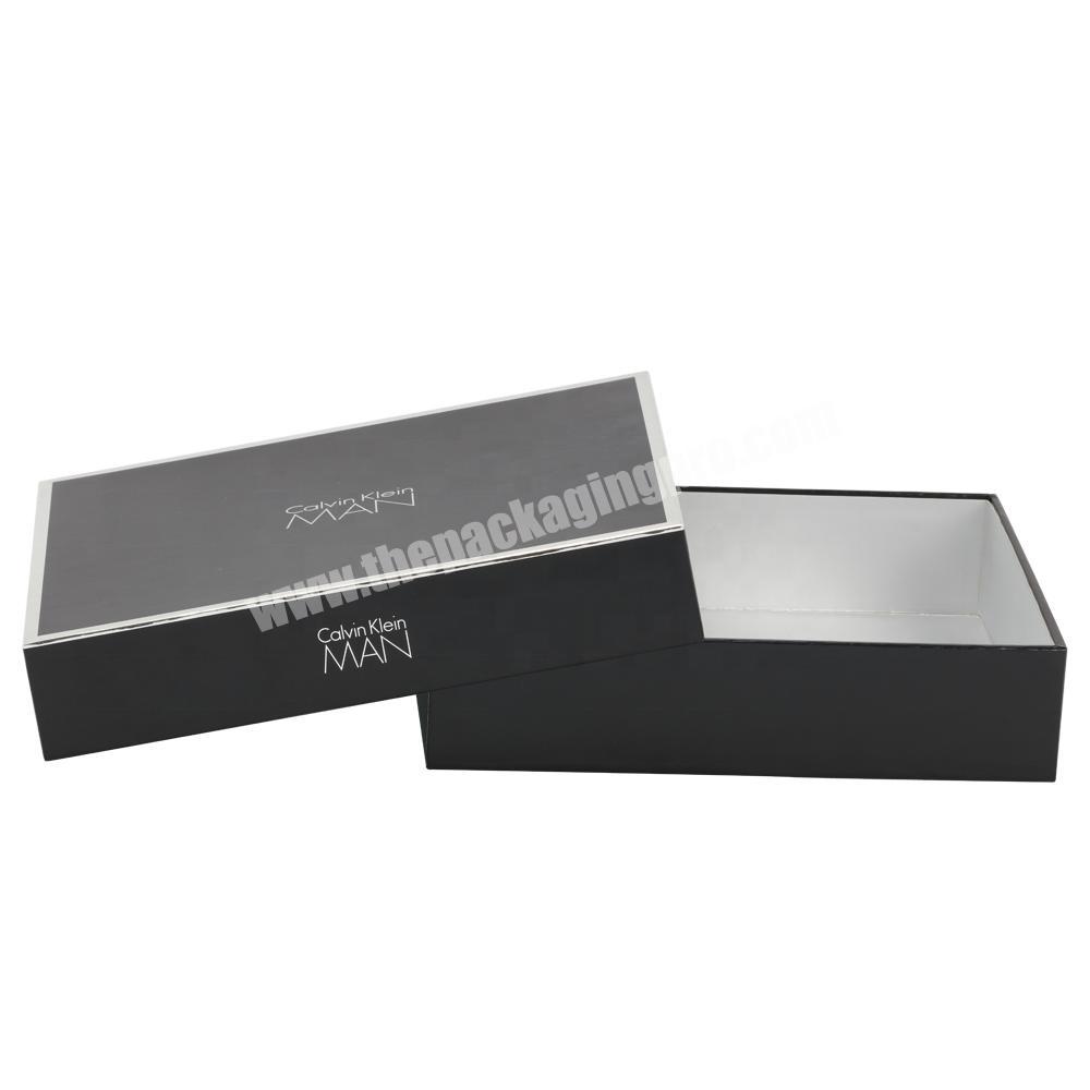 High Quality Customized Printing Lid and Base Paper Box with Cold Foil Stamping for Cosmetics Beauty