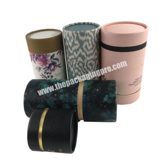 High Quality Customized Wedding Favor Cylinder Paper Craft Box