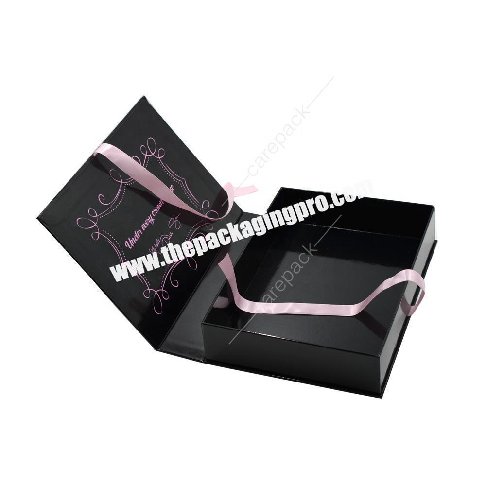 High Quality Customized Wigs Cosmetic Bottle Packaging Box Magnetic Hair Extension Box with Private Label
