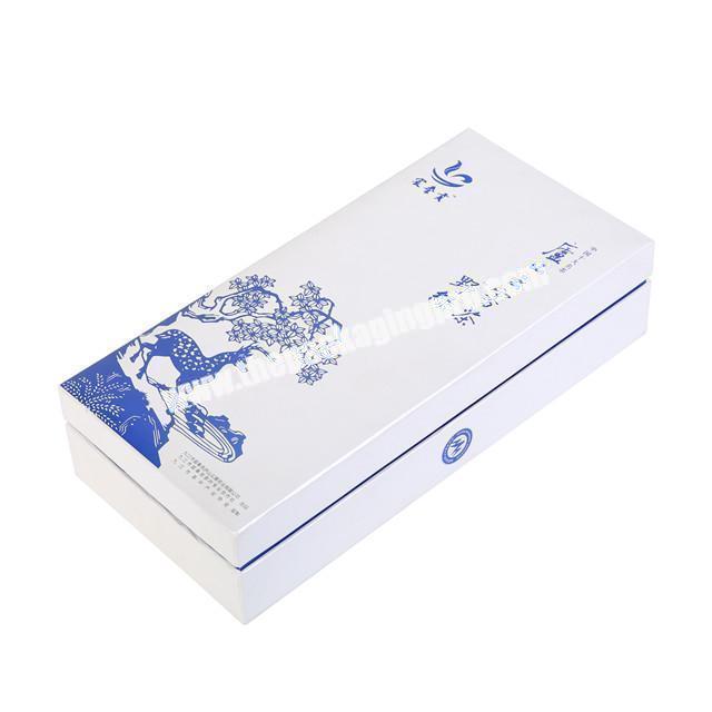 high quality display magnetic tea gift box packaging printing