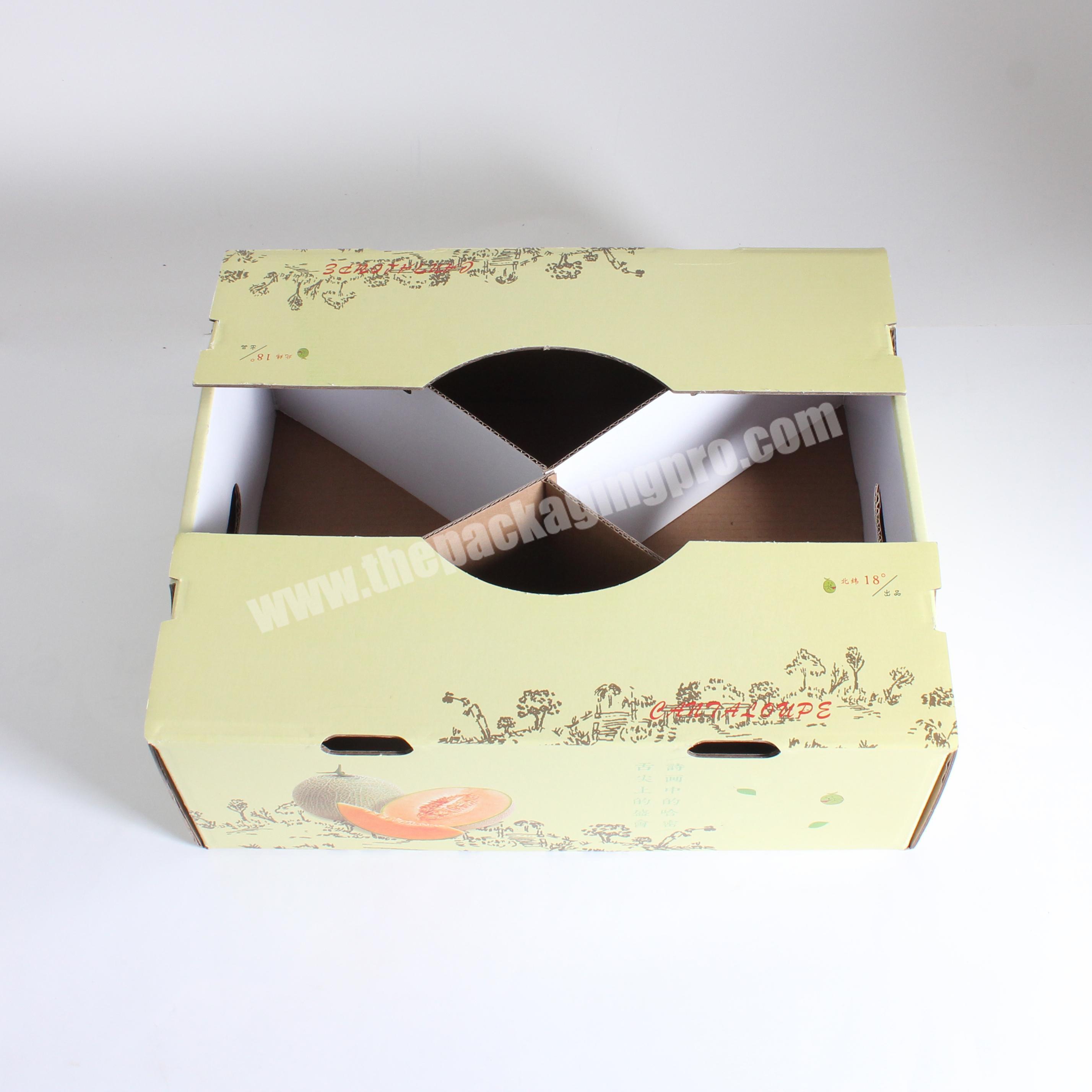 High quality eco friendly packaging broccoli box product packaging