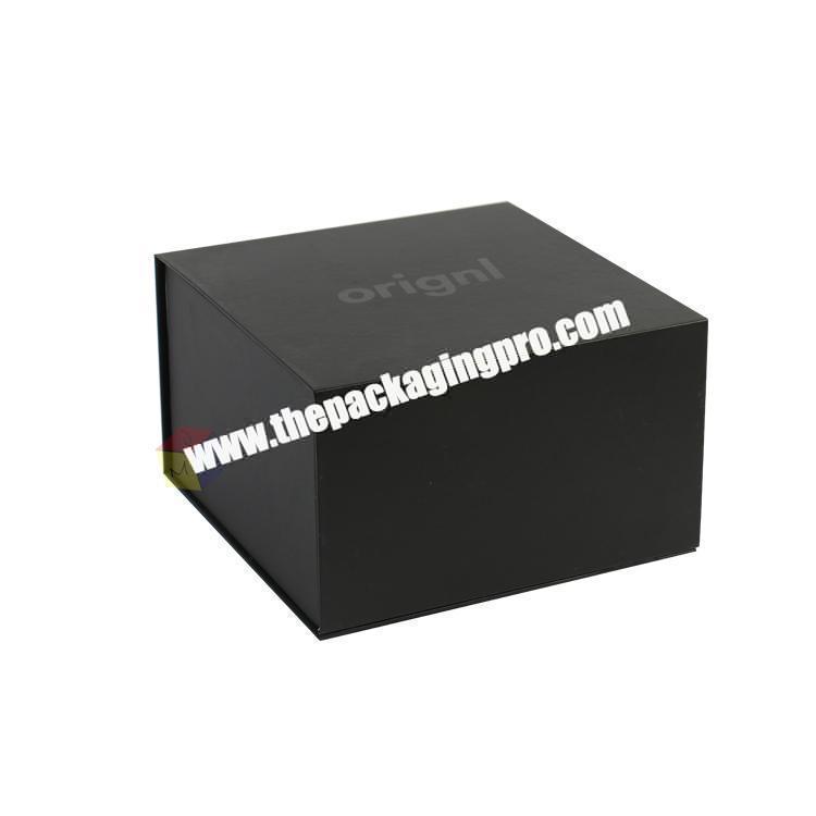 high quality folding printing paper packaging box for hat