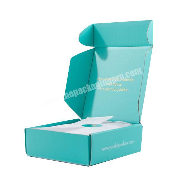 High Quality Gift Box Flexo Print Custom Mailer Packaging Boxes Double Wall Mockup Corrugated Wine Box Tuck End