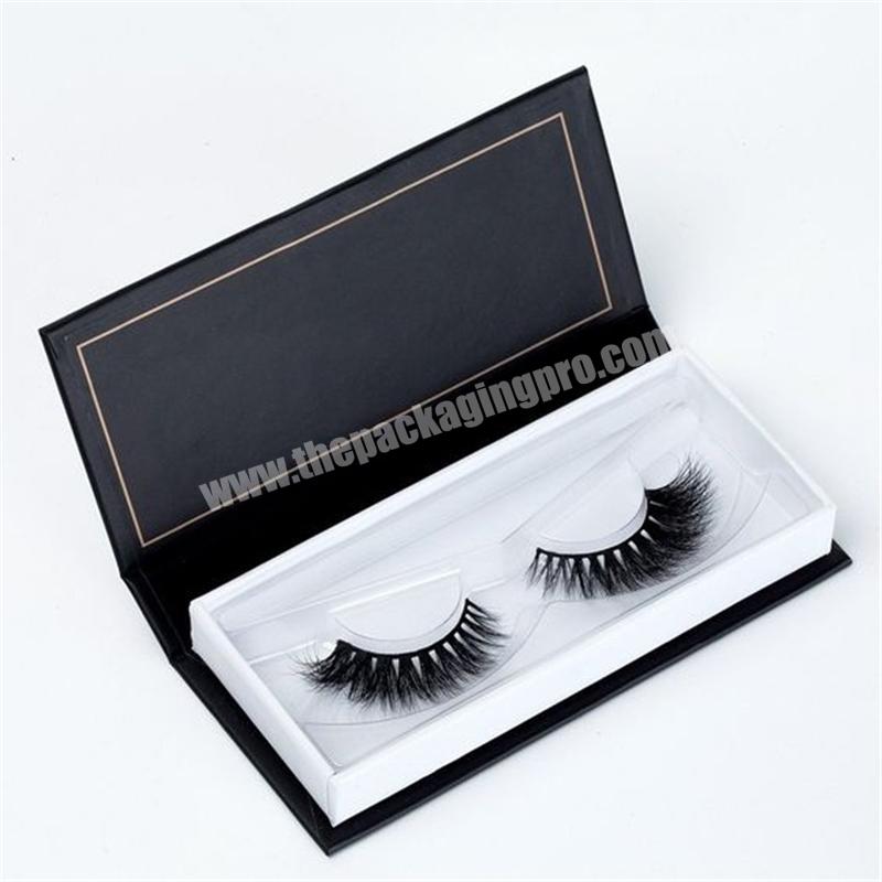 High quality glitter paper eyelash box packaging custom  false eyelashes packaging cardboard box wholesale