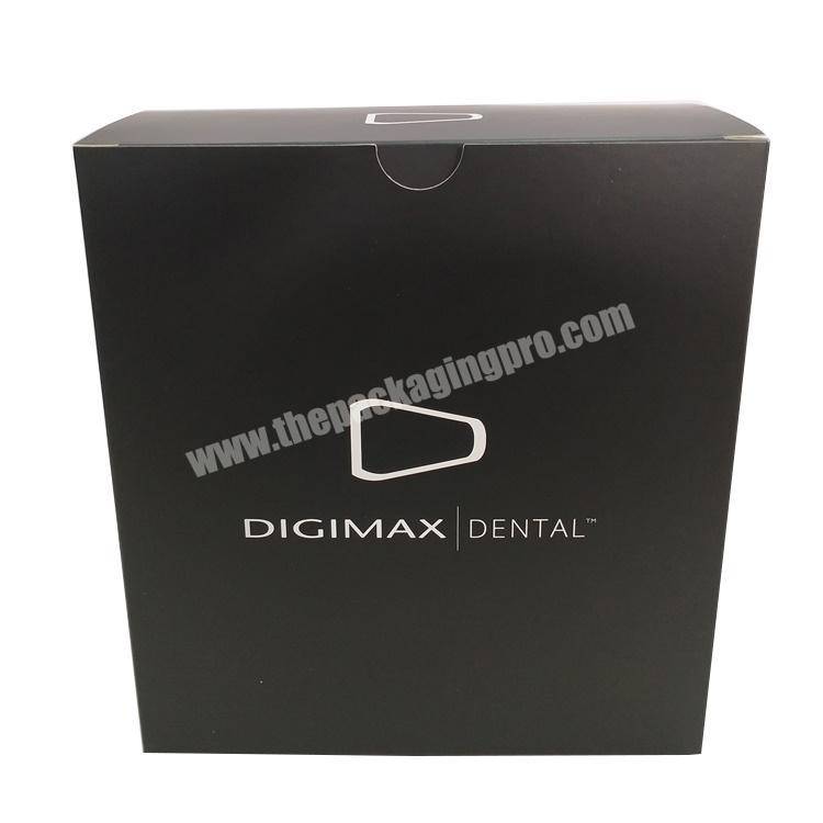 High Quality Gold Stamping Customized Printing Black Paper Roll-cigarrete Packaging Box