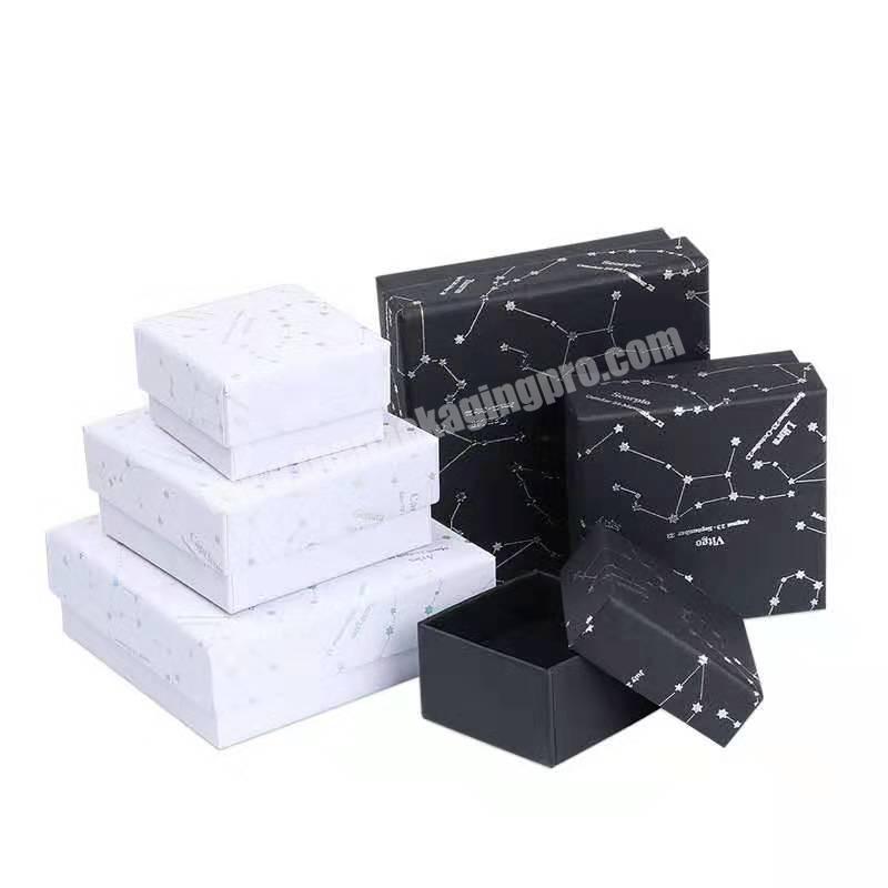 High quality jewelry gift box with cardboard paper packaging boxes