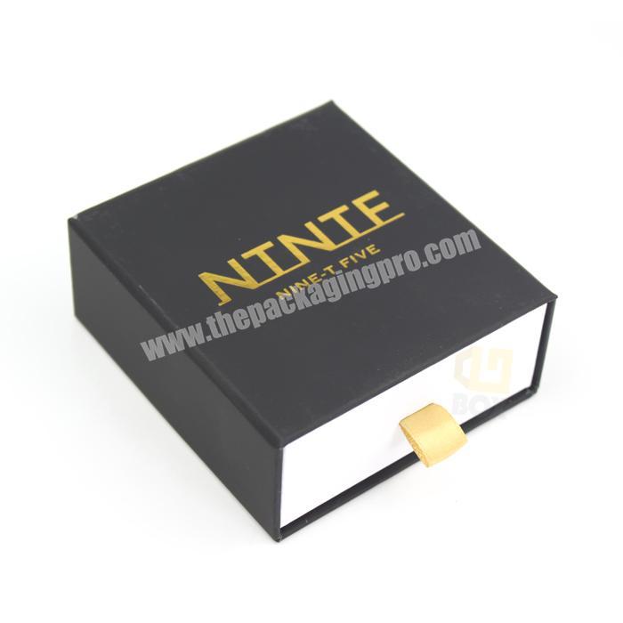 High Quality Logo Print Wallet Drawer Gift Box CrownWin Packaging