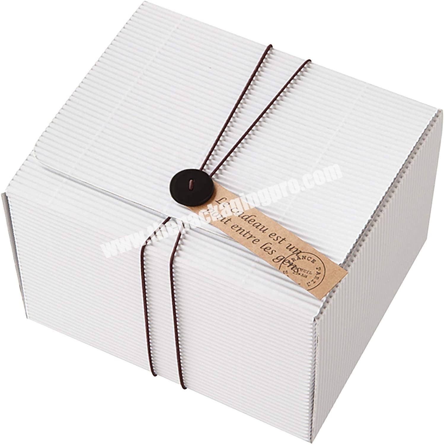 High quality low price corrugated paper package gift box