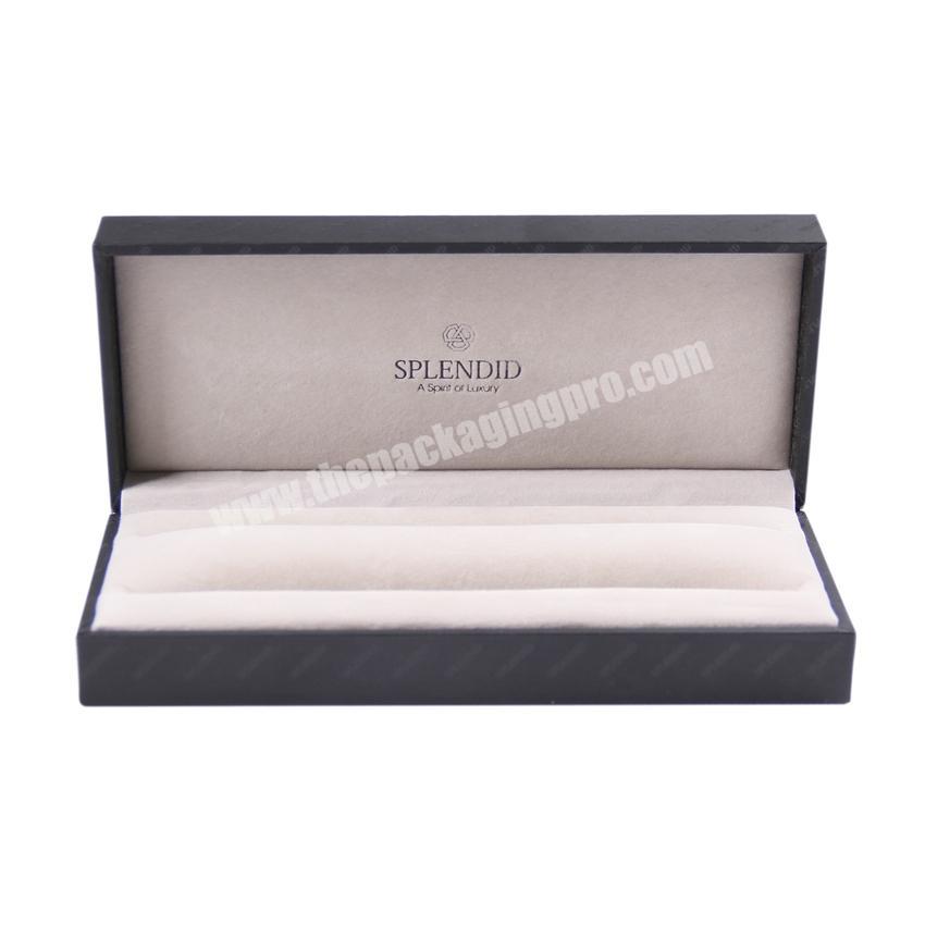 High quality luxury advertising promotional black paper pen set gift box