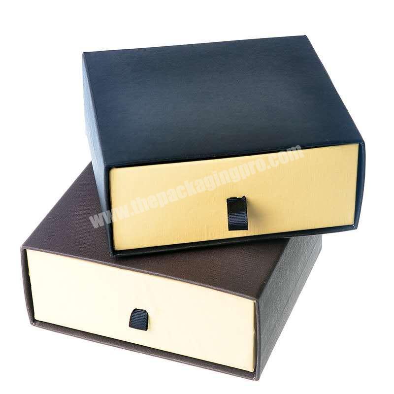 High quality luxury cardboard cosmetic creams drawer packaging box