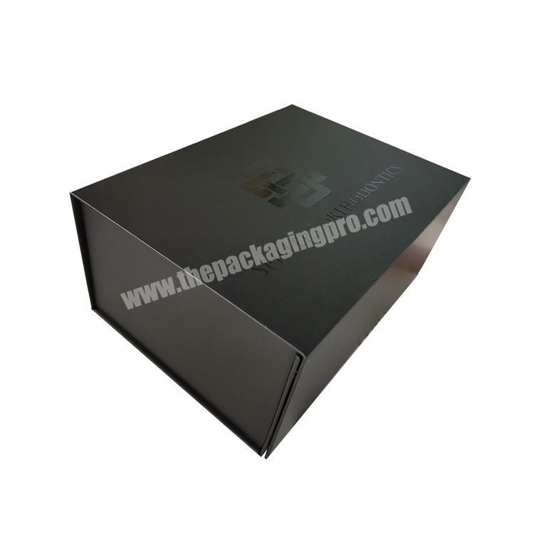 High Quality Luxury Cardboard Foldable Paper Box Custom Logo Magnet Paper Boxes