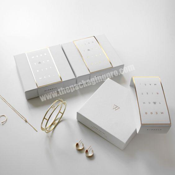 High quality Luxury Custom Gift Box Lid and Tray Rigid Box with Sleeve
