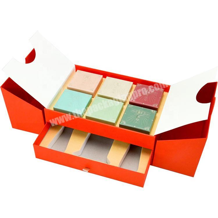 High Quality Luxury Custom Logo Foldable Magnetic Cardboard Gift Box