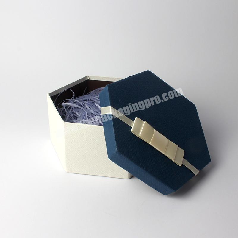 High Quality Luxury Hexagonal Cardboard Gift Packaging Box In China
